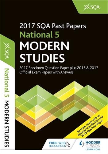 National 5 Modern Studies 2017-18 SQA Specimen and Past Papers with Answers (Paperback)