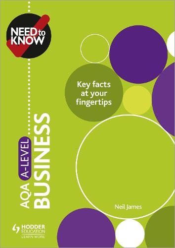 Need to Know: AQA A-level Business (Paperback)