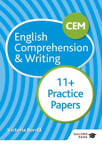 CEM 11+ English Comprehension & Writing Practice Papers (Paperback)