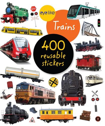 Eyelike Stickers: Trains (Paperback)