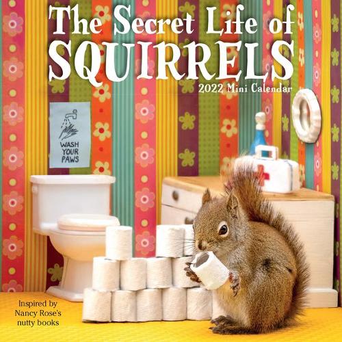 2022 Secret Life Of Squirrels Mini Wall Calendar (Calendar)