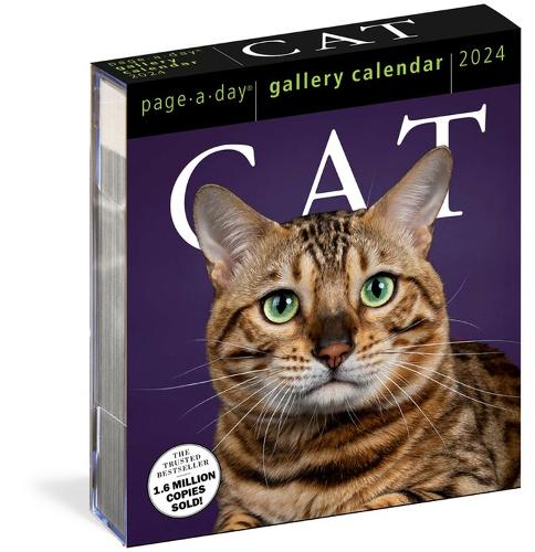 Cat Page-A-Day Gallery Calendar 2024 by Workman Calendars | Waterstones