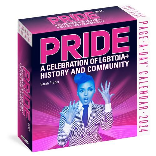 Pride PageADay Calendar 2024 by Sarah Prager, Workman Calendars