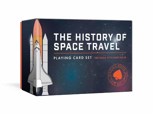 History of Space Travel Playing Card Set: Two Decks with Game Rules