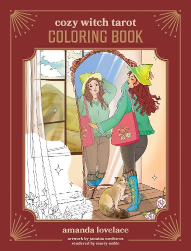 Cozy Witch Tarot Coloring Book (Paperback)