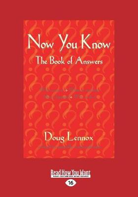 Now You Know: The Book of Answers (Paperback)