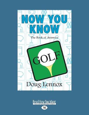 Now You Know Golf (Paperback)