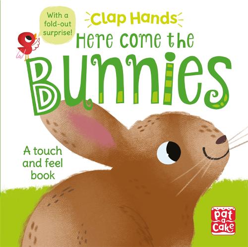 Clap Hands: Here Come the Bunnies: A touch-and-feel board book with a fold-out surprise - Clap Hands (Board book)