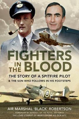 Fighters in the Blood: The Story of a Spitfire Pilot - And the Son Who Follows in His Footsteps (Hardback)