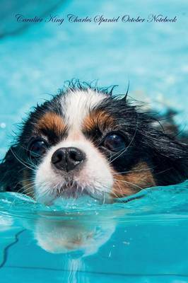 Cavalier King Charles Spaniel October Notebook Cavalier King Charles Spaniel Record, Log, Diary, Special Memories, To Do List, Academic Notepad, Scrapbook & More (Paperback)
