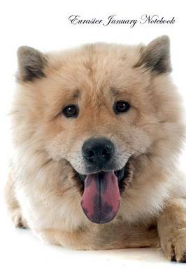 Eurasier January Notebook Eurasier Record, Log, Diary, Special Memories, To Do List, Academic Notepad, Scrapbook & More (Paperback)