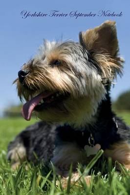 Yorkshire Terrier September Notebook Yorkshire Terrier Record, Log, Diary, Special Memories, To Do List, Academic Notepad, Scrapbook & More (Paperback)