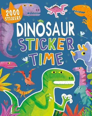 Dinosaur Sticker Time: 2000 Stickers (Paperback)