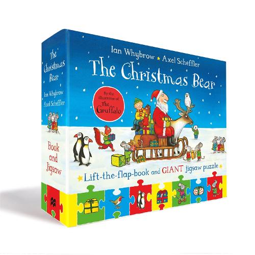 The Christmas Bear Book and Jigsaw Set - Tom and Bear