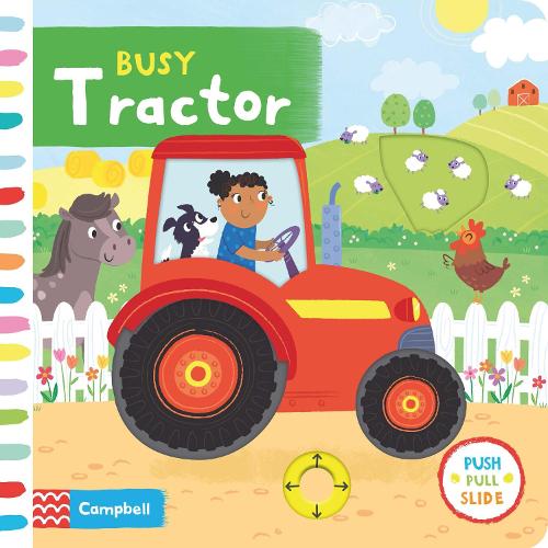 Busy Tractor - Campbell Busy Books (Board book)