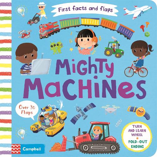 Mighty Machines - First Facts and Flaps (Board book)