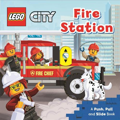 LEGO (R) City. Fire Station: A Push, Pull and Slide Book - LEGO (R) City. Push, Pull and Slide Books (Board book)
