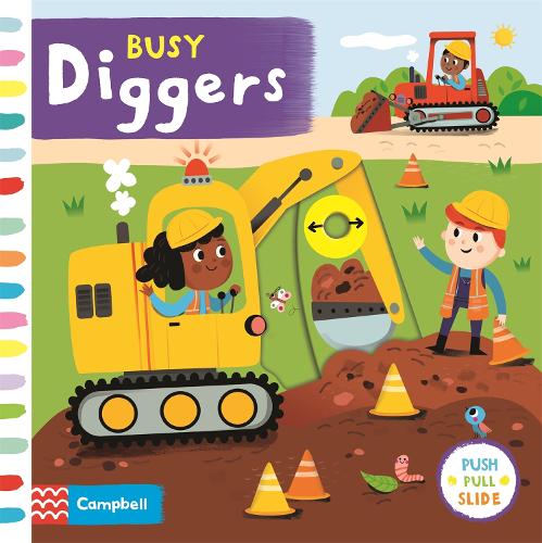 Busy Diggers - Campbell Busy Books (Board book)
