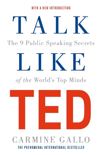 Talk Like TED alternative edition book cover