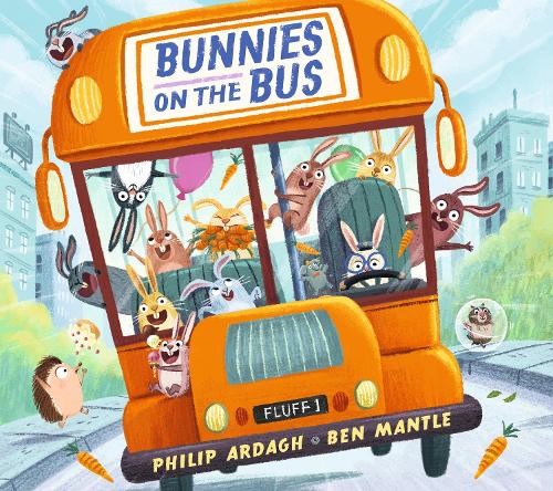 Bunnies on the Bus (Board book)