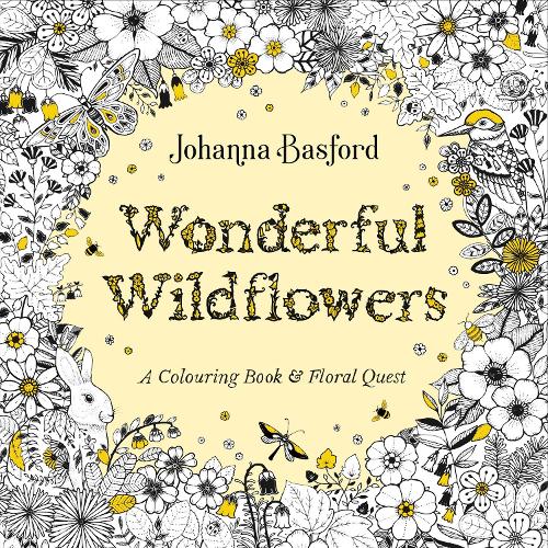 Wonderful Wildflowers: A Colouring Book & Floral Quest (Paperback)