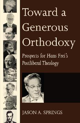 Toward a Generous Orthodoxy (Paperback)