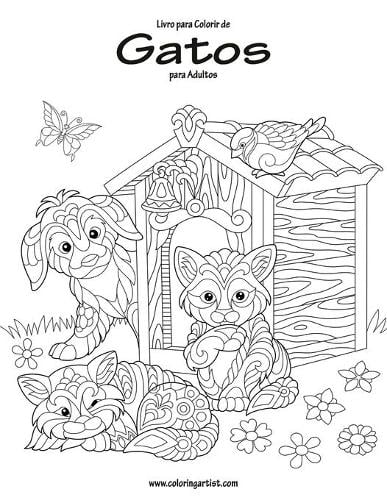 Livro para Colorir de Gatos para Adultos 1 by Nick Snels | Waterstones