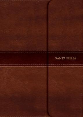 NVI Biblia Letra Grande Tamano Manual marron, simil piel con solapa con iman (Leather / fine binding)