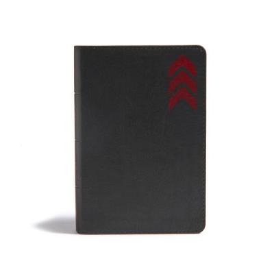 KJV On-the-Go Bible, Charcoal Arrow (Leather / fine binding)