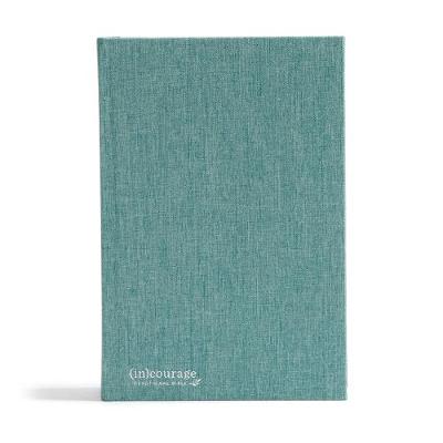 CSB (in)courage Devotional Bible, Green Cloth Over Board Indexed (Hardback)