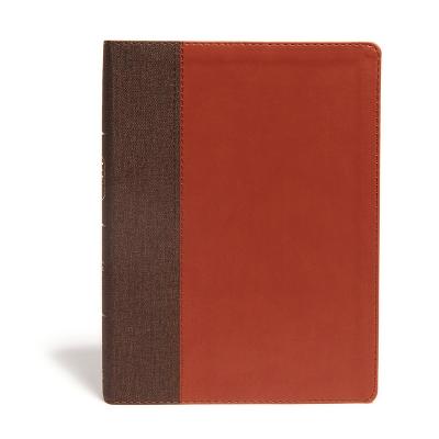 CSB Life Essentials Study Bible, Brown LeatherTouch, Indexed (Leather / fine binding)