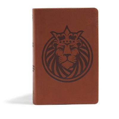 CSB Kids Bible, Lion LeatherTouch (Leather / fine binding)