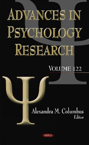 Advances in Psychology Research: Volume 122 (Hardback)