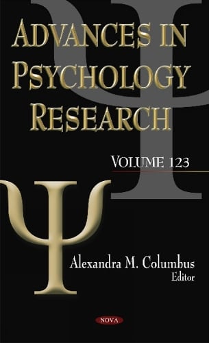 Advances in Psychology Research: Volume 123 (Hardback)