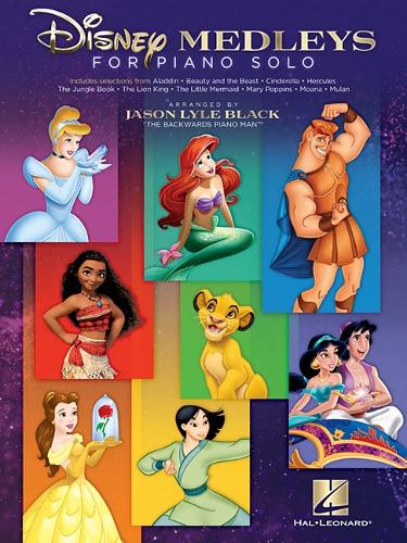 Disney Medleys For Piano Solo (Paperback)