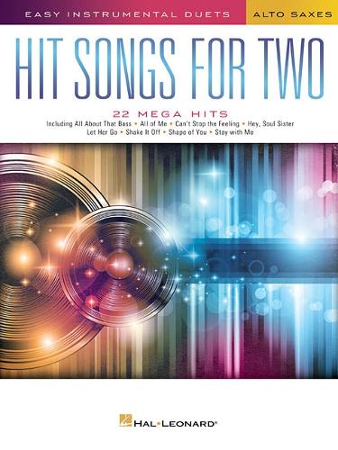 Hit Songs For Two Alto Saxophones (Paperback)