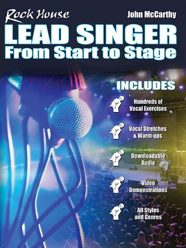 John McCarthy: Rock House - Lead Singer: From Start To Stage (Book/Online Video) (Paperback)