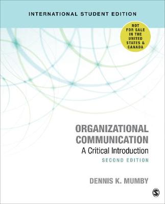 Organizational Communication: A Critical Introduction (Paperback)