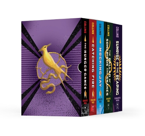 The Hunger Games 1-5 Box Set by Suzanne Collins, Scholastic