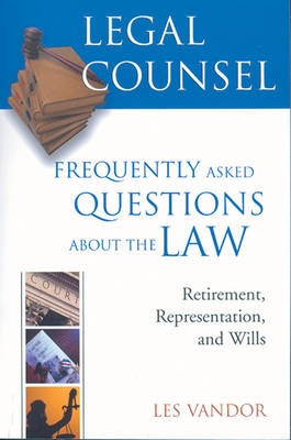 Legal Counsel: Book 3: Frequently Asked Questions about the Law (Paperback)