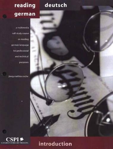 Reading German: Introduction by Jörg Matthias-Roche | Waterstones