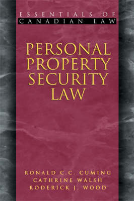 Personal Property Security Law - Essentials of Canadian Law (Paperback)