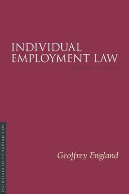 Individual Employment Law - Essentials of Canadian Law (Paperback)