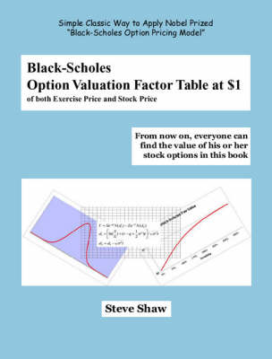 Black-Scholes Option Valuation Factor Table at $1 of Both Exercise Price and Stock Option (Paperback)