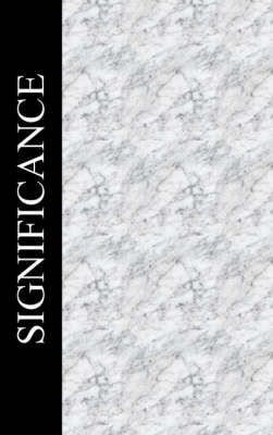 Significance (Paperback)