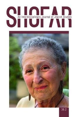 Shofar 36-2: An Interdisciplinary Journal of Jewish Studies (Paperback)