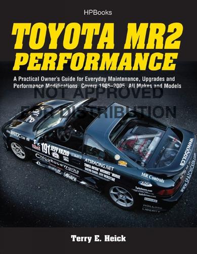 Toyota Mr2 Performance (Paperback)