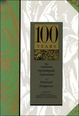 The American Psychological Association: A Historical Perspective (Hardback)