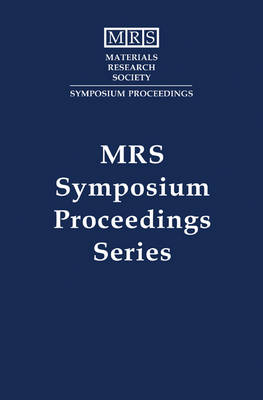 Nondestructive Monitoring of Materials Properties: Volume 142 - MRS Proceedings (Hardback)