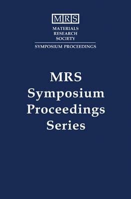 Structure and Properties of Interfaces in Ceramics: Volume 357 - MRS Proceedings (Hardback)